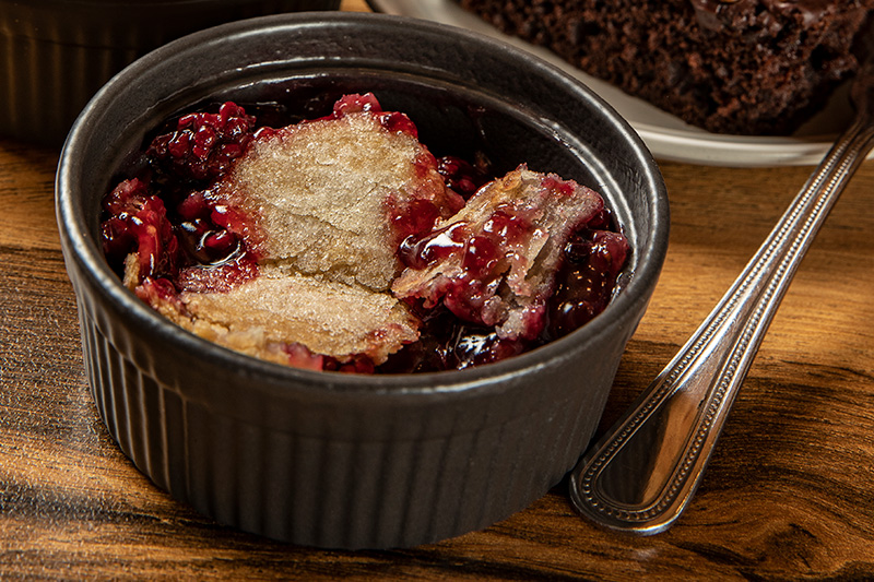 Fruit Cobbler Dessert Oklahoma | Swadley's BBQ