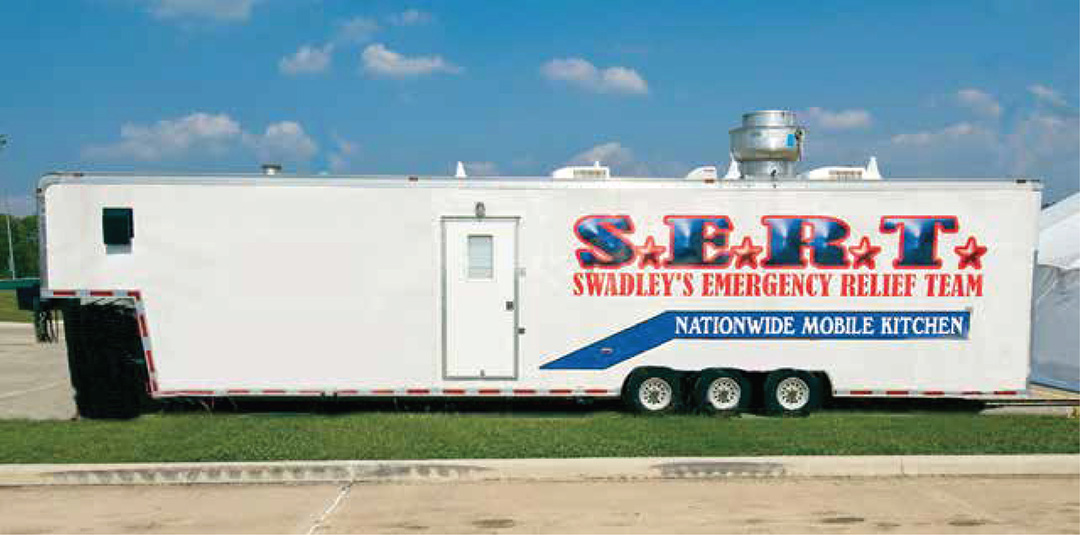 Where Swadley's Emergency Relief Team Serves