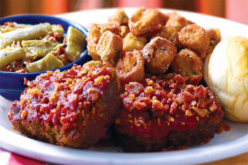 Meatloaf Special at Swadley's Bar-B-Q