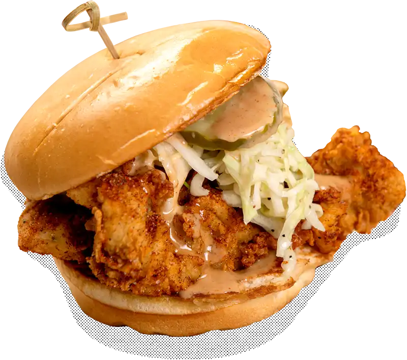 Kick'n Chicken Sandwich | Swadley's Bar-B-Q